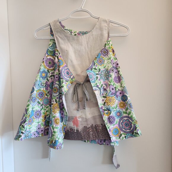 Adorable Reversible Kids Dress - Picture 3 of 7